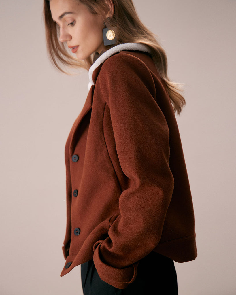 The Lapel Pocket Suede Jacket Outerwear - RIHOAS