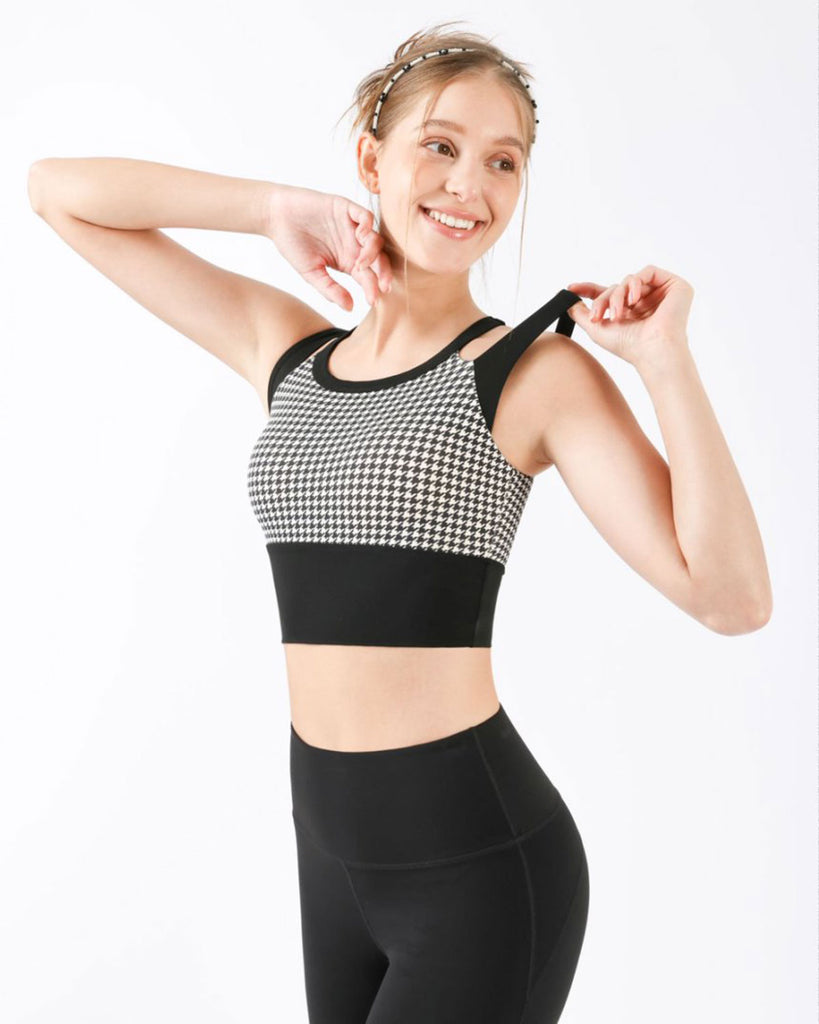 Black X-Cross Yoga Camis