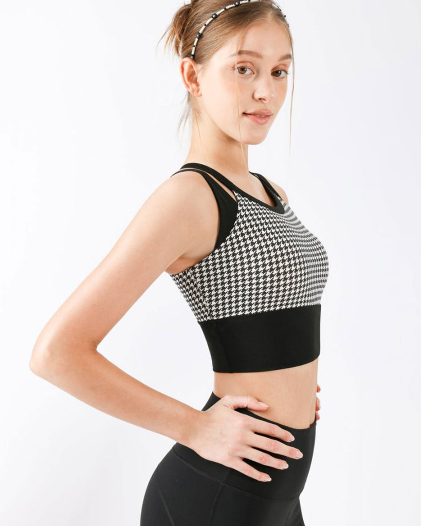 Black X-Cross Yoga Camis