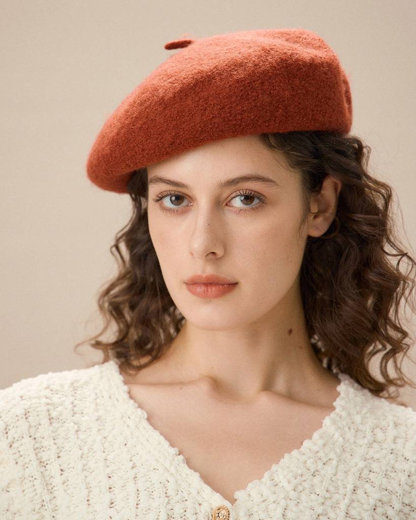 Classic Wool Beret Hat